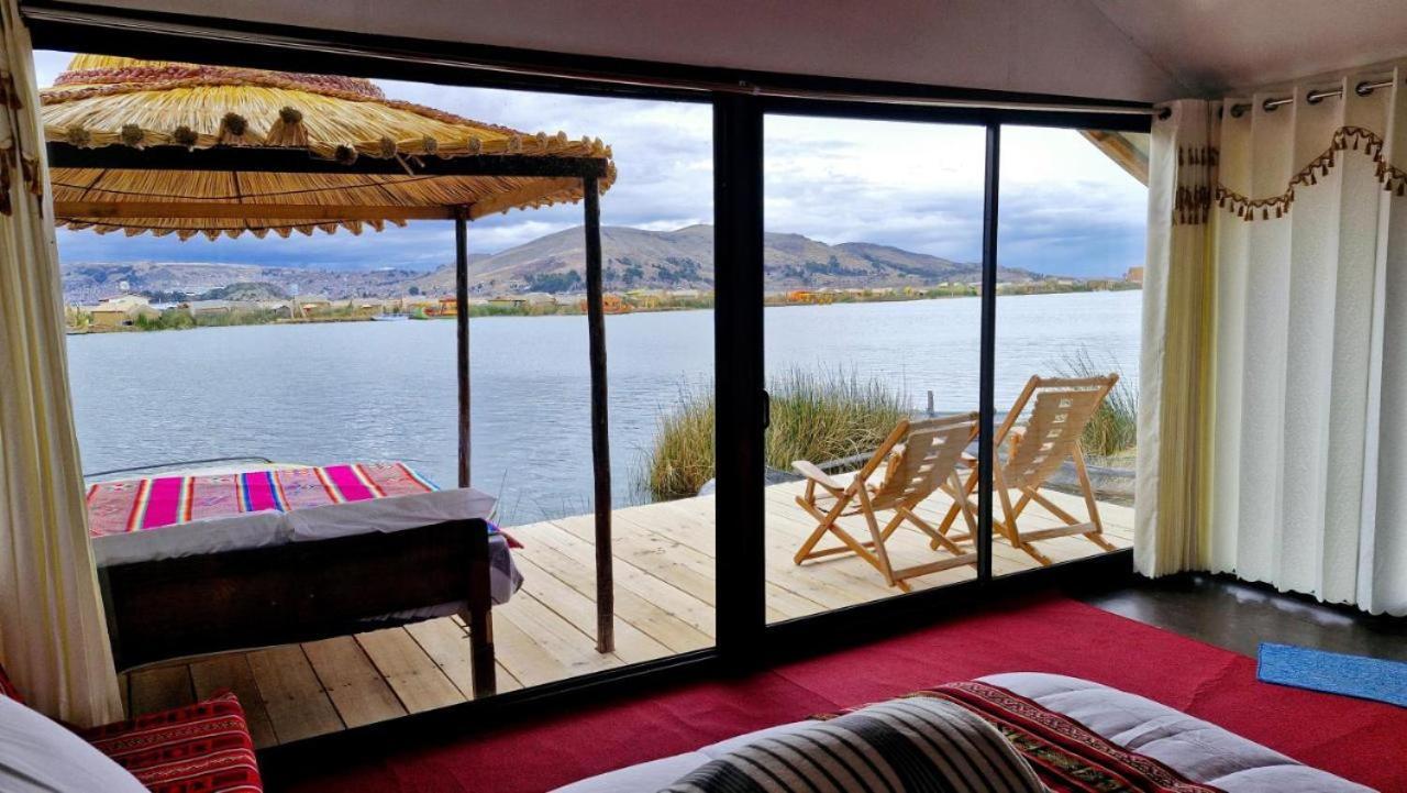 Uros Utasa Lodge Puno Exterior foto